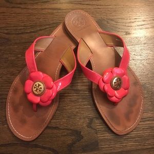 Tory Burch pink sandals size 11
